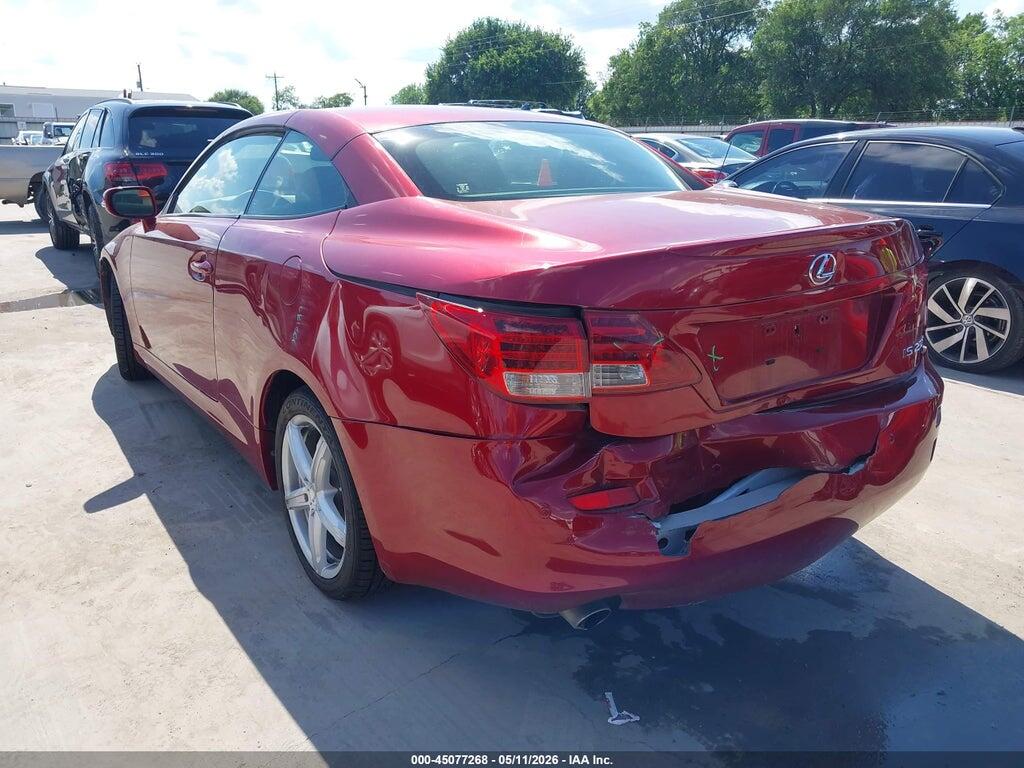 JTHFF2C26D2528023 2013 LEXUS IS 250C photo no. 3