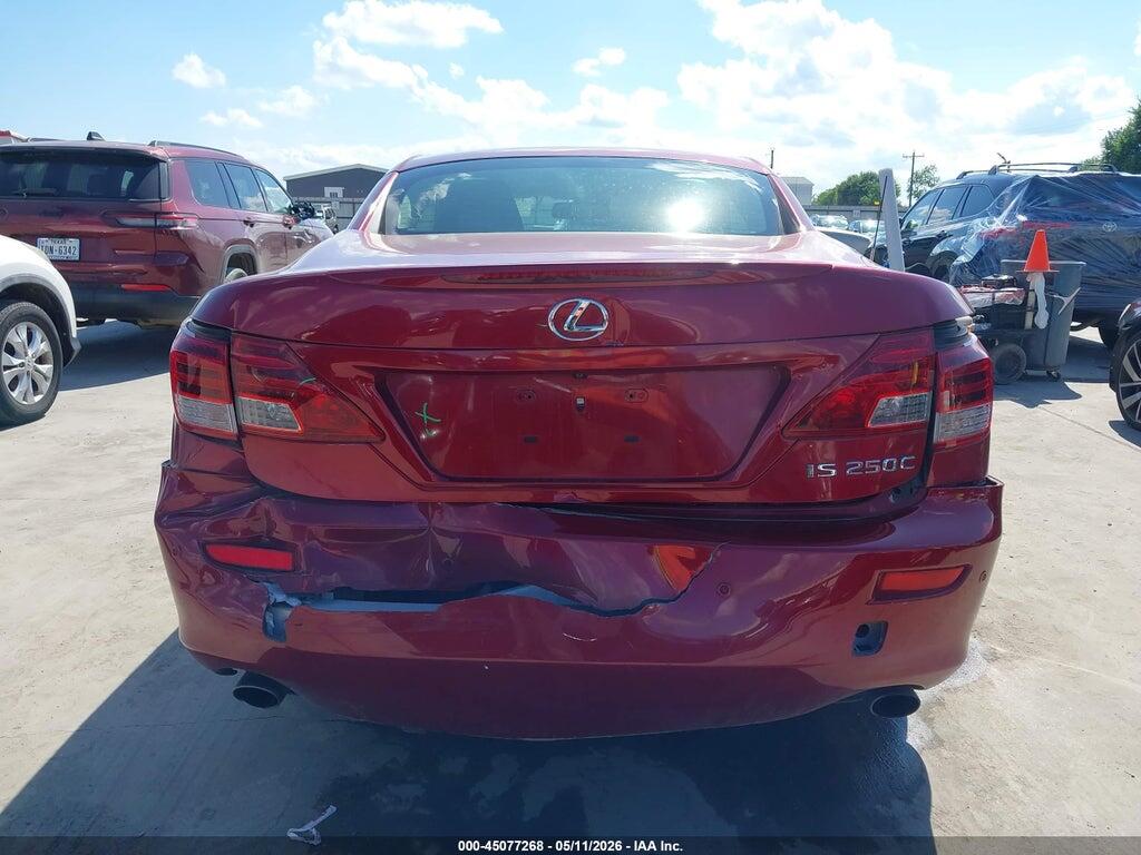 JTHFF2C26D2528023 2013 LEXUS IS 250C photo no. 6