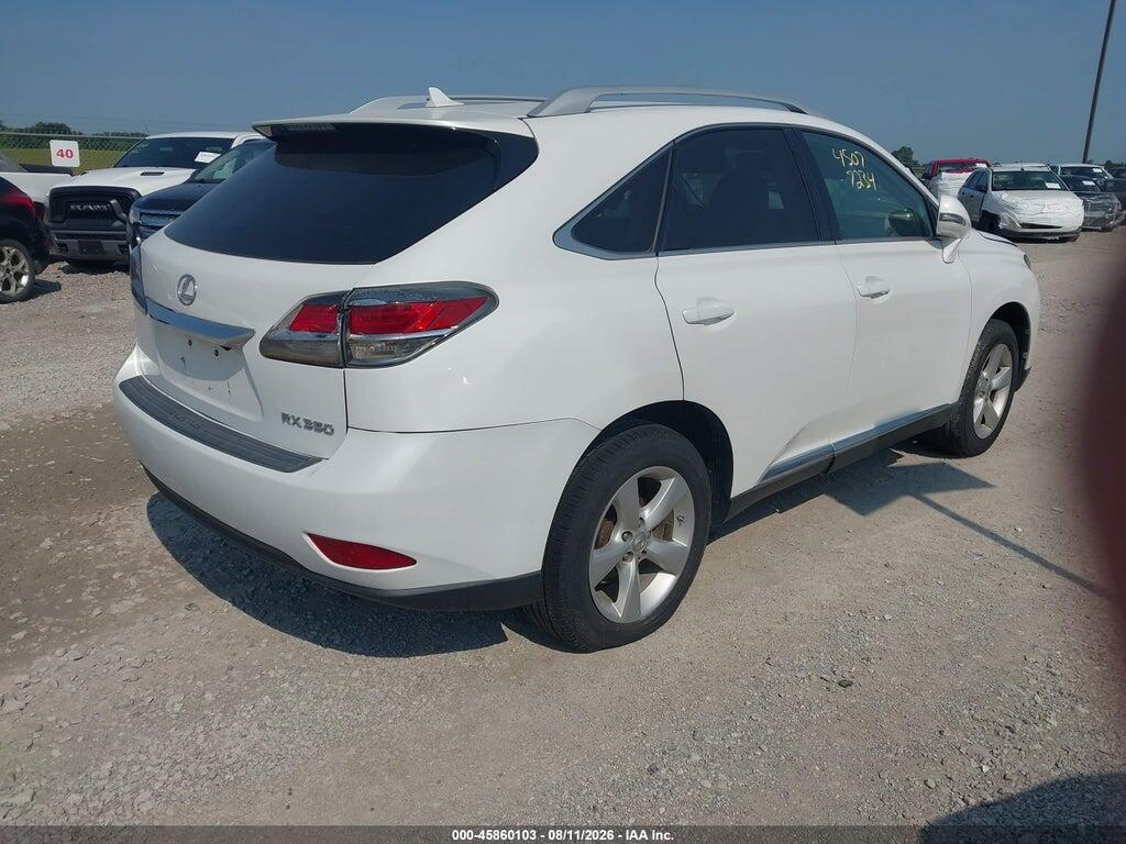 2T2BK1BA3DC180788 2013 LEXUS RX 350 photo no. 4