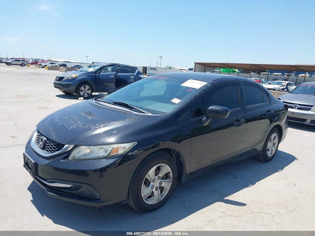 19XFB2F51FE121364 2015 HONDA CIVIC photo no. 2