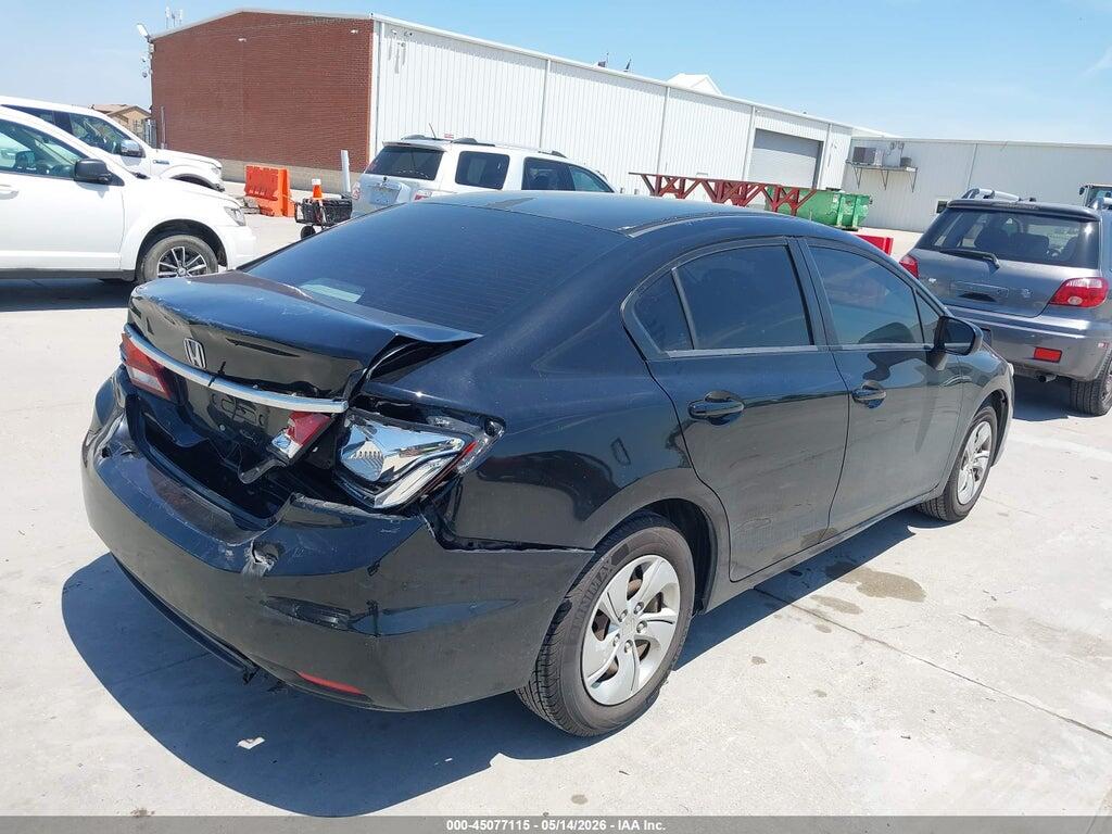 19XFB2F51FE121364 2015 HONDA CIVIC photo no. 4