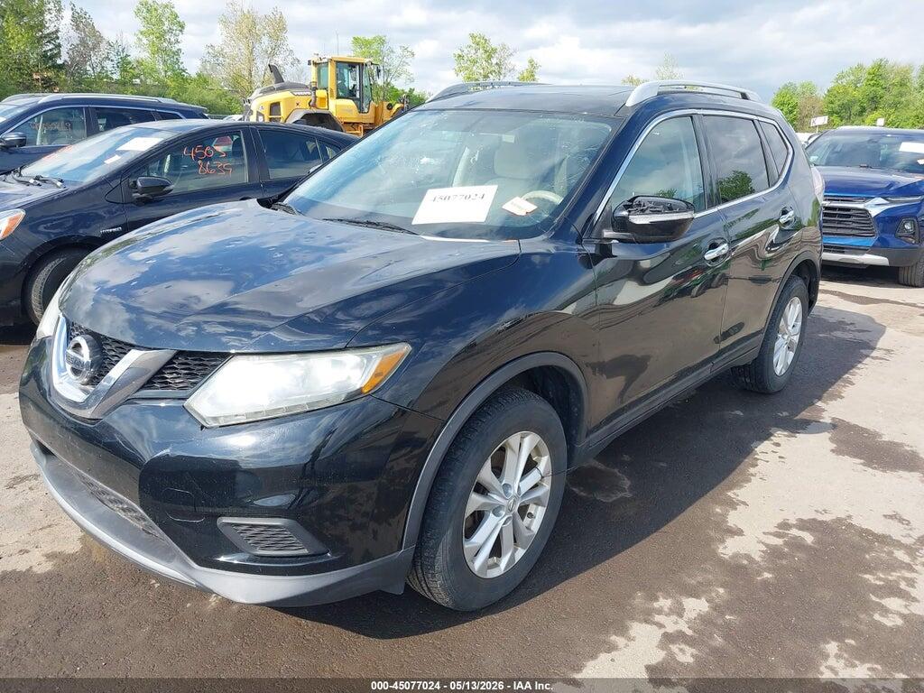 5N1AT2MV5EC768720 2014 NISSAN ROGUE photo no. 2