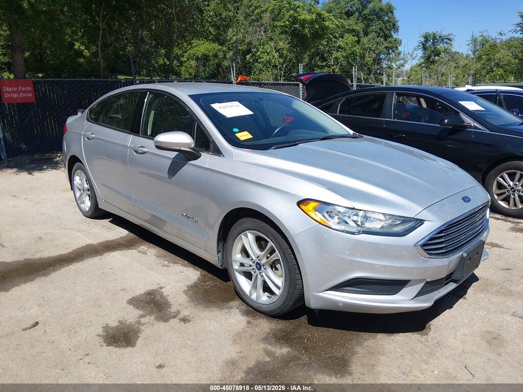 3FA6P0UU5JR100699 2018 FORD FUSION HYBRID photo no. 1