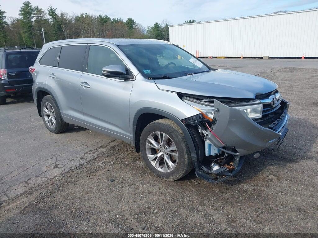 5TDJKRFH2ES071298 2014 TOYOTA HIGHLANDER photo no. 1