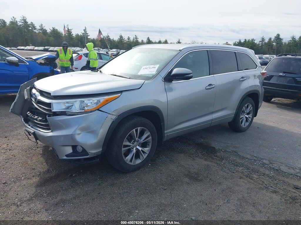 5TDJKRFH2ES071298 2014 TOYOTA HIGHLANDER photo no. 2
