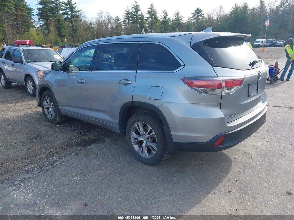 5TDJKRFH2ES071298 2014 TOYOTA HIGHLANDER photo no. 3