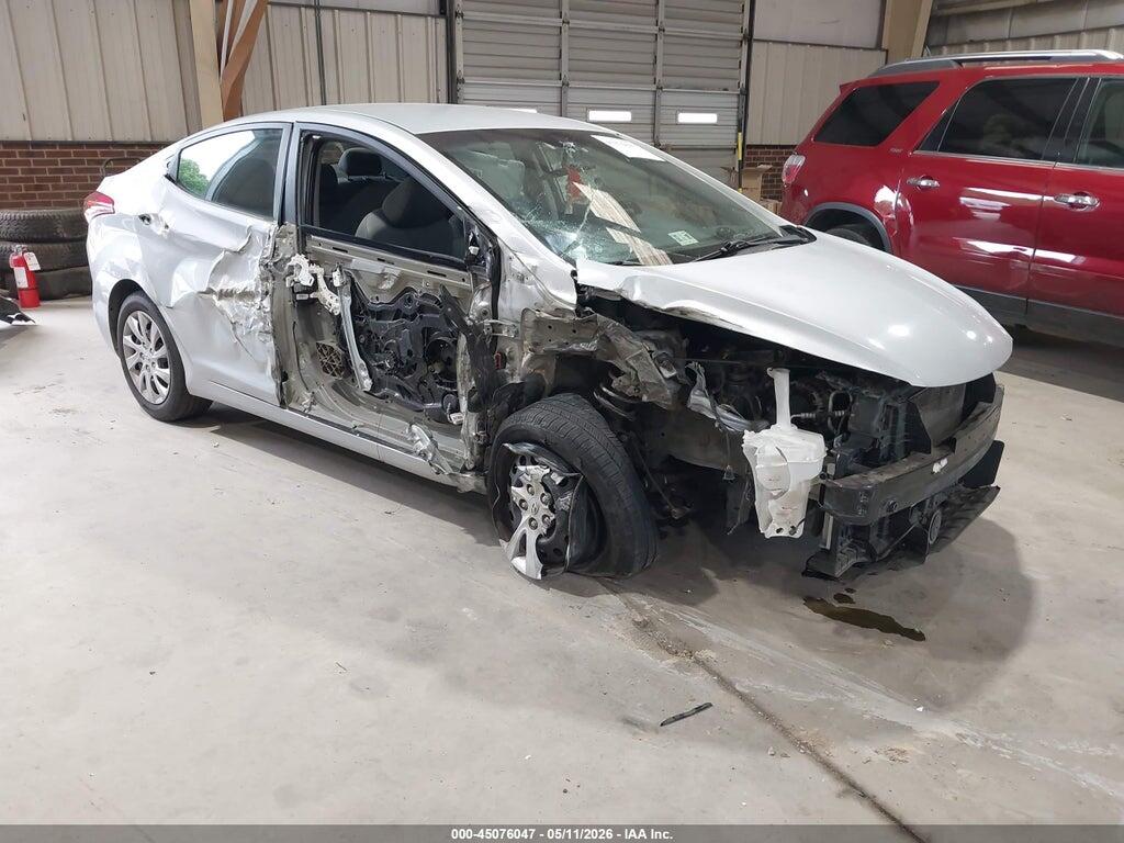 5NPDH4AE4BH012864 2011 HYUNDAI ELANTRA photo no. 1