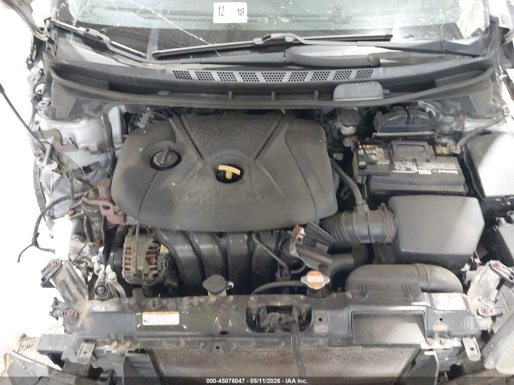 5NPDH4AE4BH012864 2011 HYUNDAI ELANTRA photo no. 10