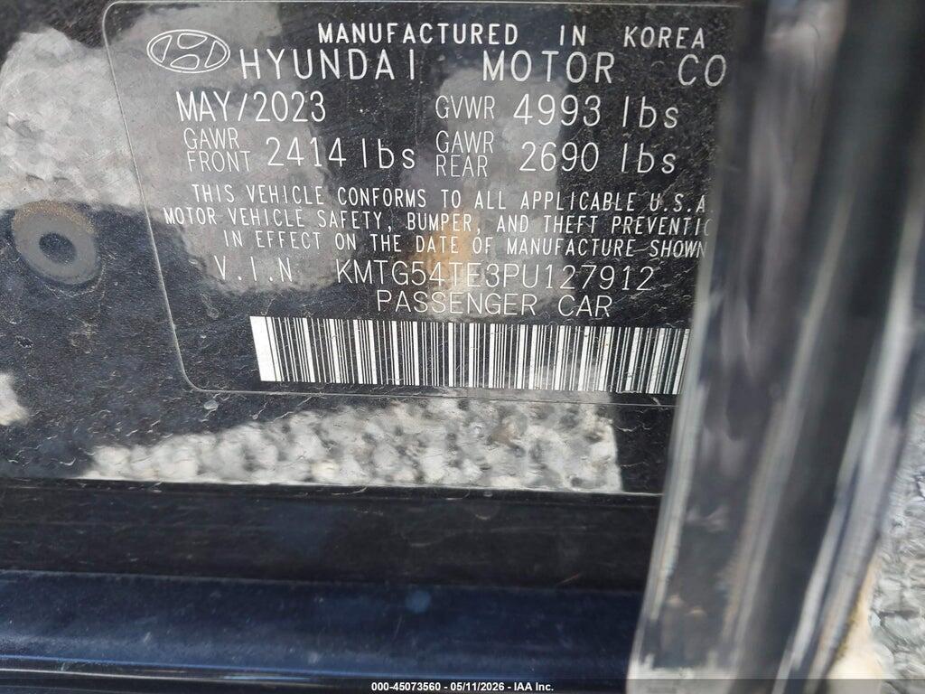 KMTG54TE3PU127912 2023 GENESIS G70 photo no. 9