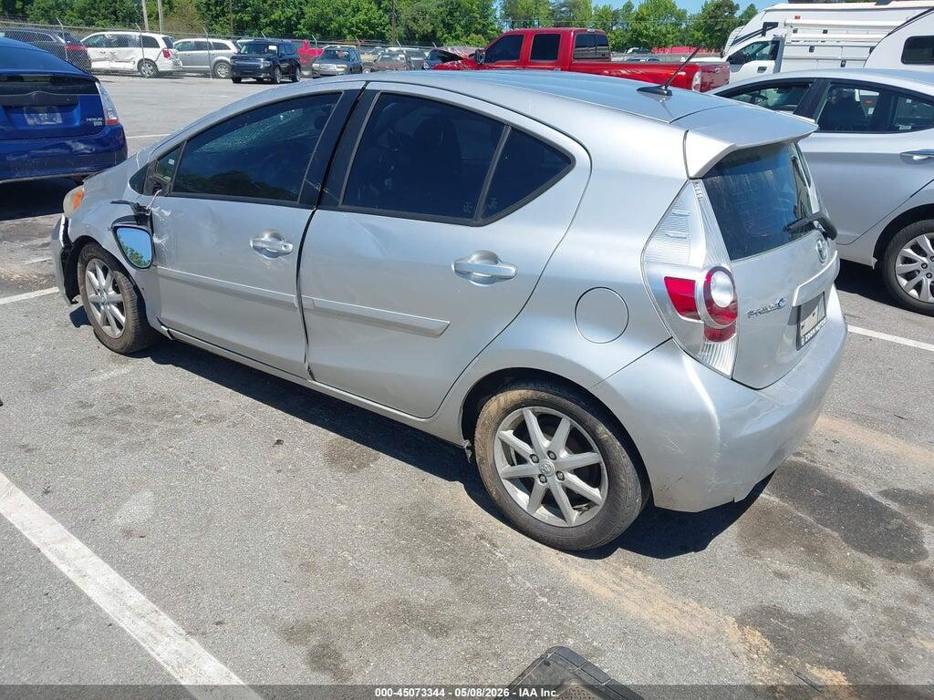 JTDKDTB34D1534222 2013 TOYOTA PRIUS C photo no. 3