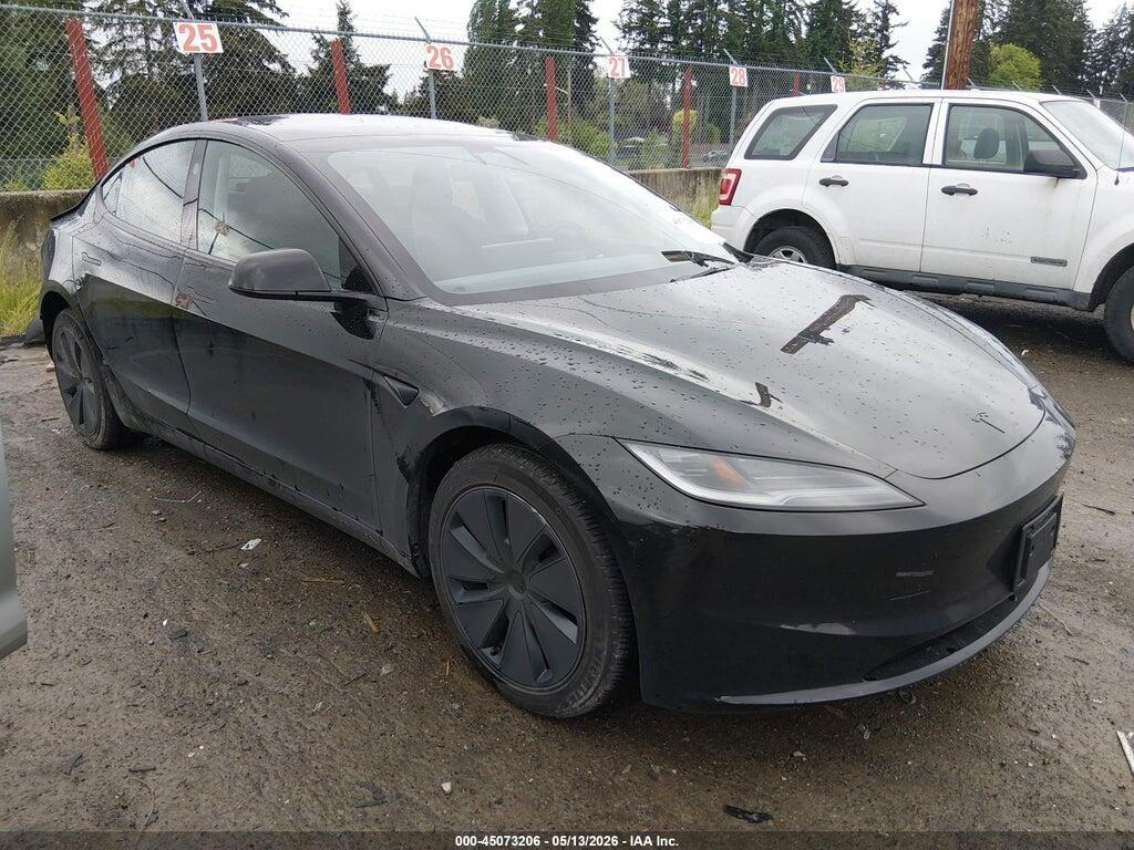 5YJ3E1EB6TF132278 2026 TESLA MODEL 3 photo no. 1