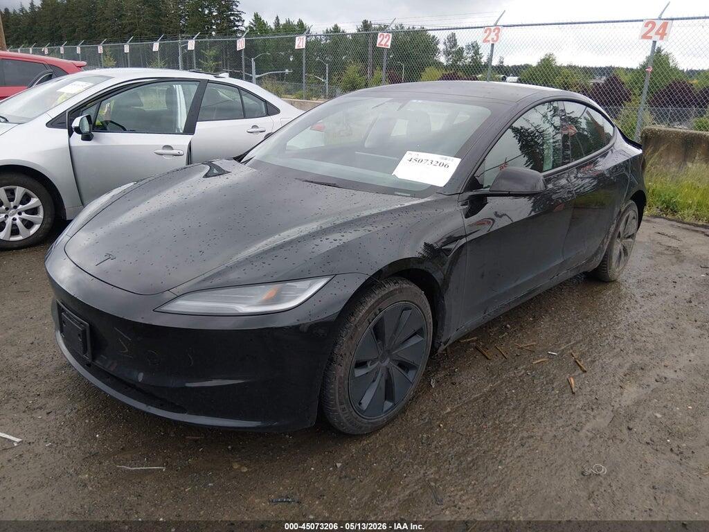 5YJ3E1EB6TF132278 2026 TESLA MODEL 3 photo no. 2