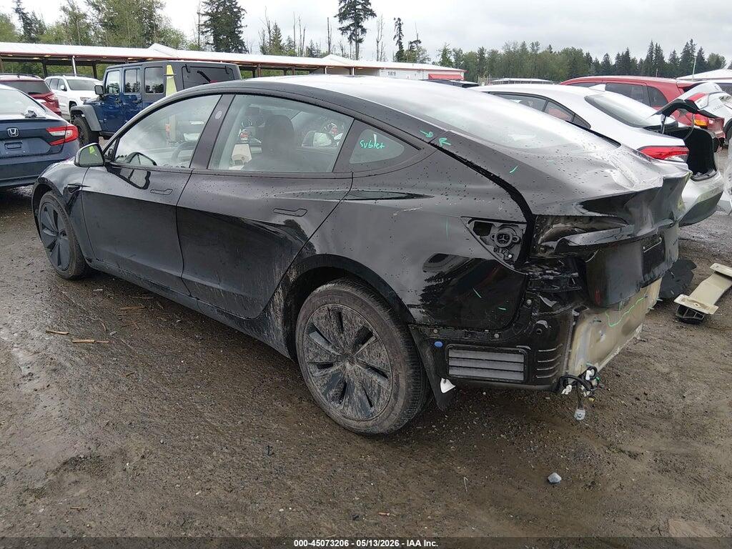 5YJ3E1EB6TF132278 2026 TESLA MODEL 3 photo no. 3