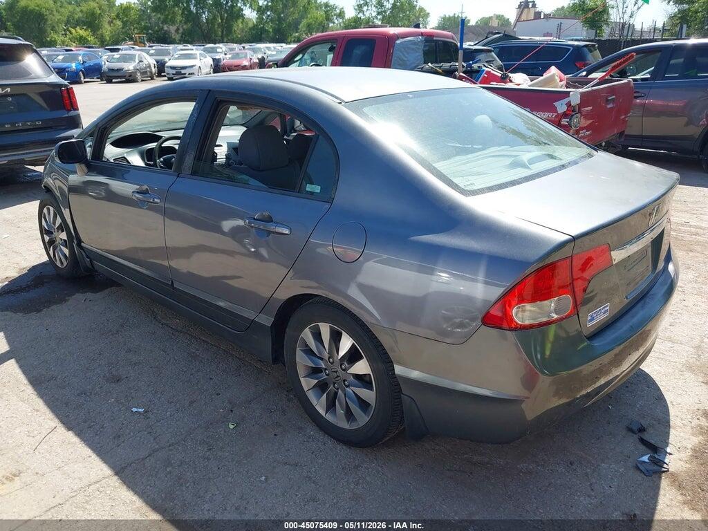 2HGFA16809H341743 2009 HONDA CIVIC photo no. 3
