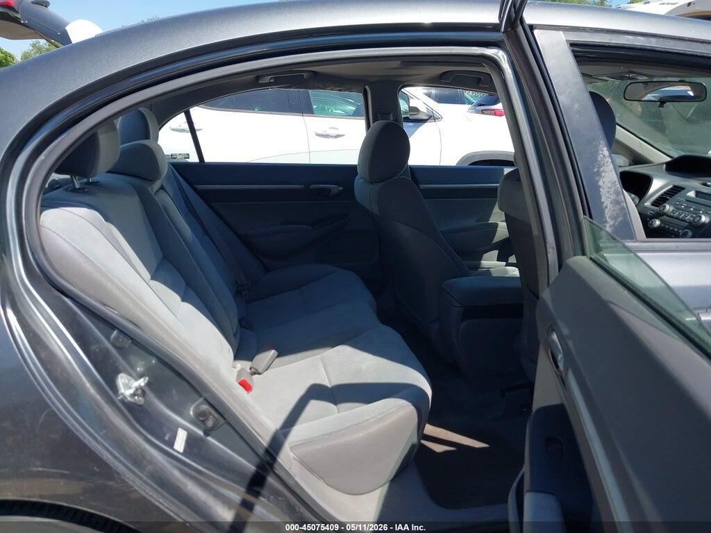 2HGFA16809H341743 2009 HONDA CIVIC photo no. 8
