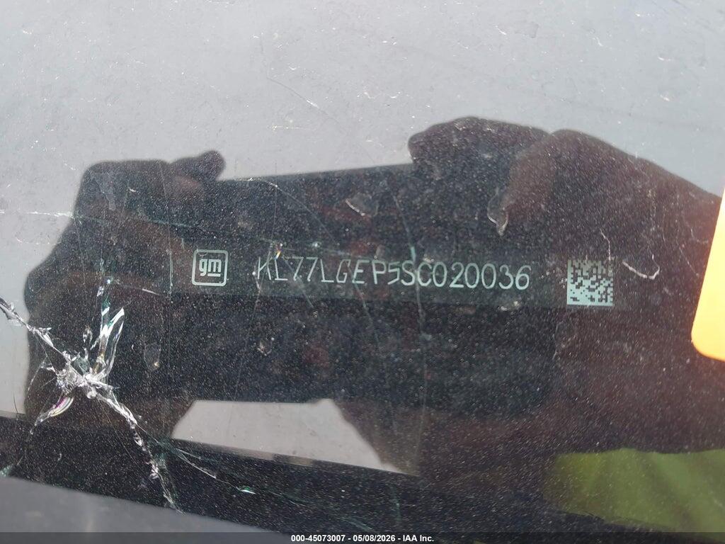 KL77LGEP5SC020036 2025 CHEVROLET TRAX photo no. 9