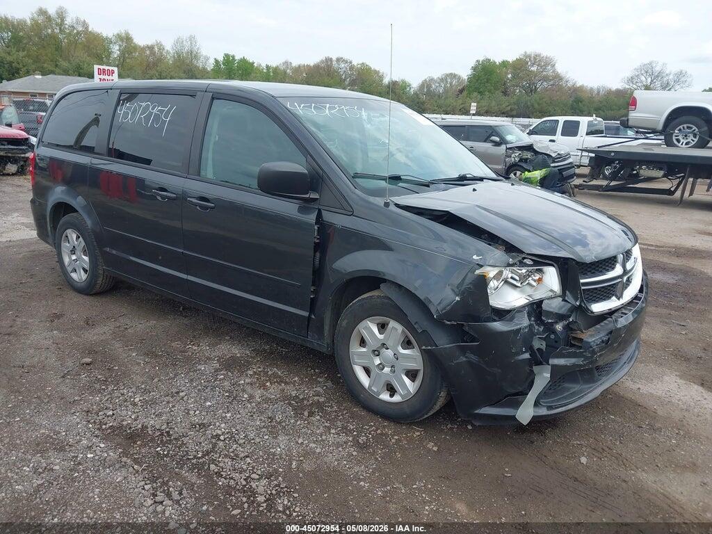 2C4RDGBGXCR333668 2012 DODGE GRAND CARAVAN photo no. 1