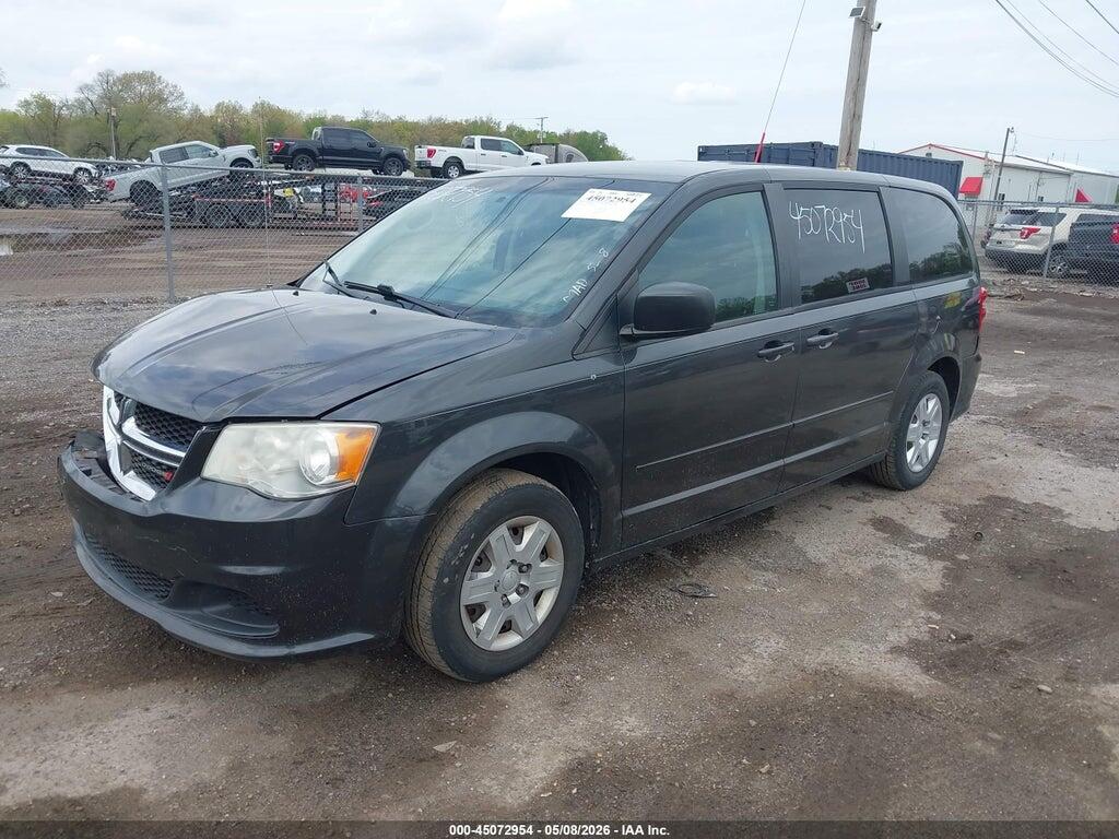 2C4RDGBGXCR333668 2012 DODGE GRAND CARAVAN photo no. 2