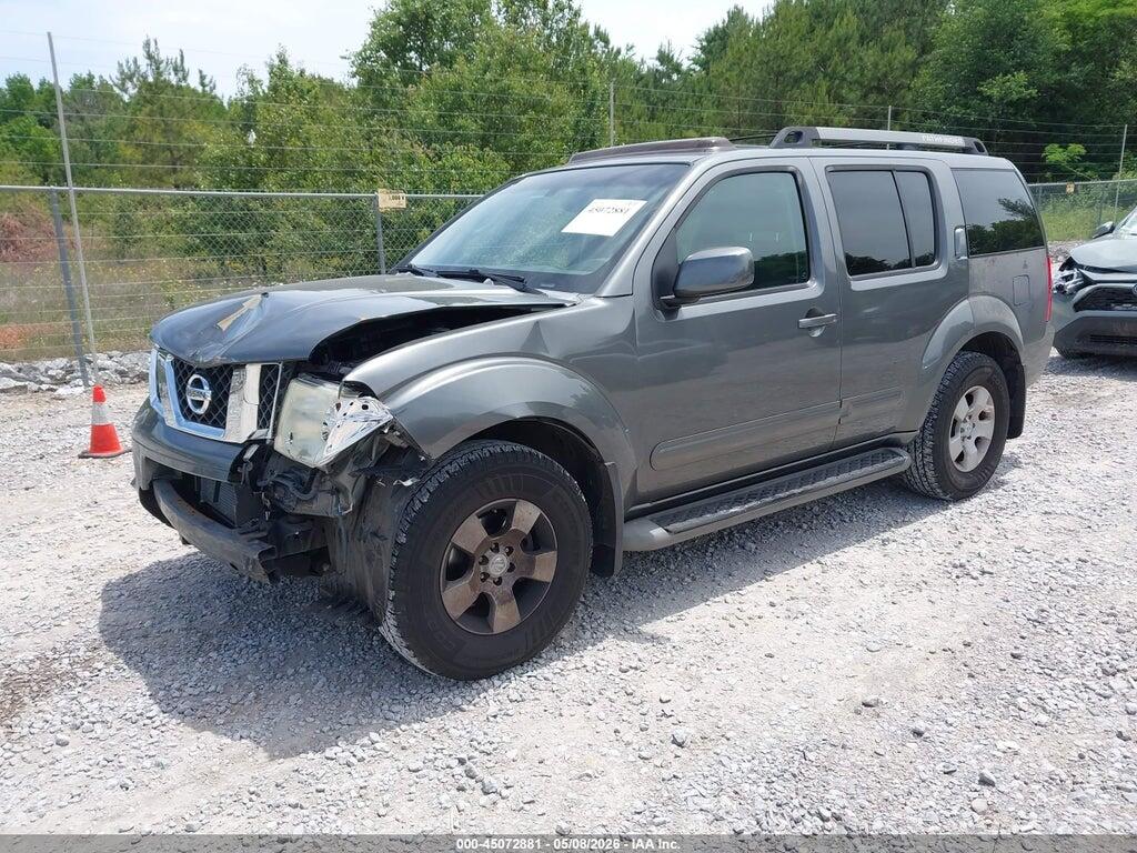 5N1AR18U75C757129 2005 NISSAN PATHFINDER photo no. 2