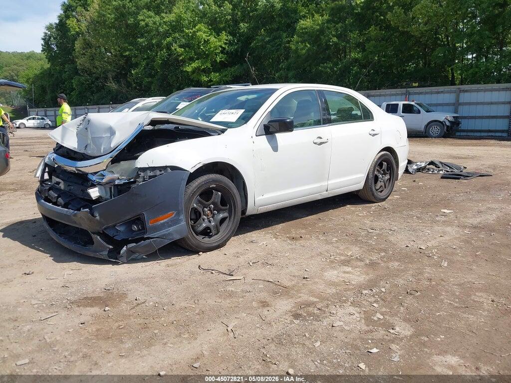 3FAHP0HA1AR252682 2010 FORD FUSION photo no. 2