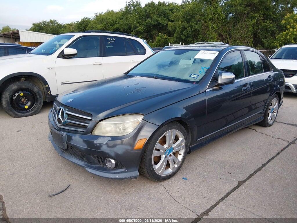 WDDGF54X89R053142 2009 MERCEDES-BENZ C 300 photo no. 2