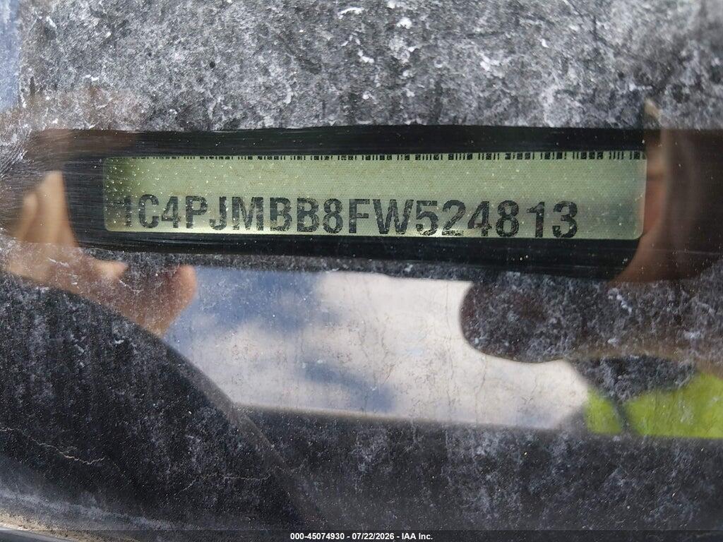 1C4PJMBB8FW524813 2015 JEEP CHEROKEE photo no. 9