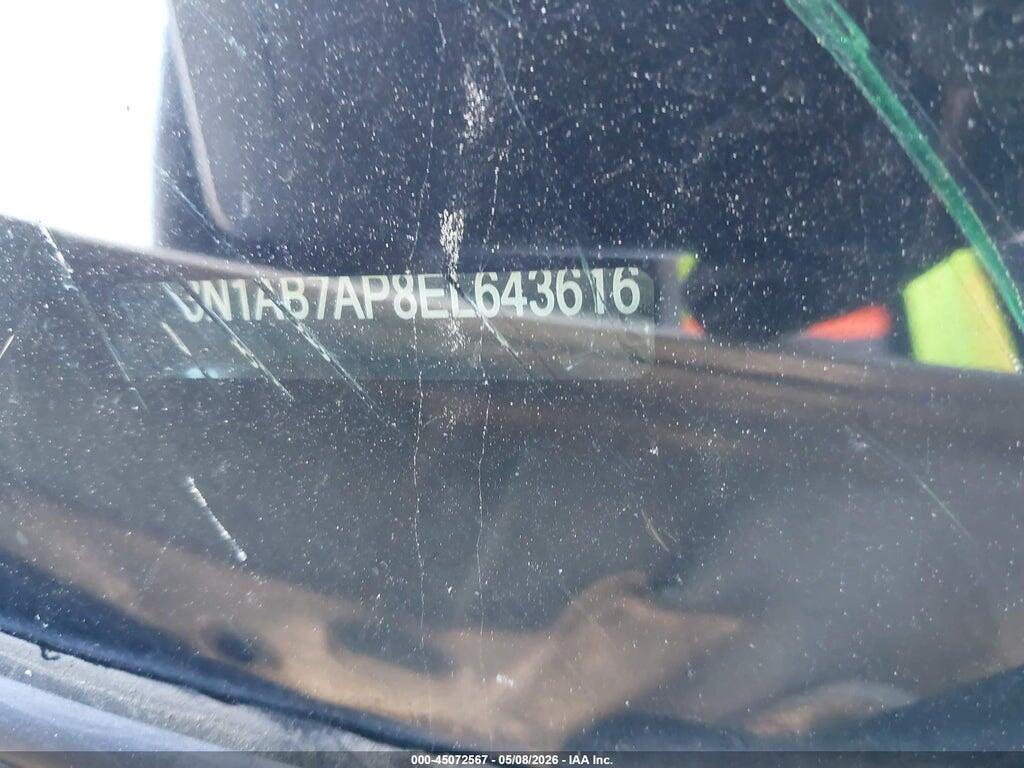 3N1AB7AP8EL643616 2014 NISSAN SENTRA photo no. 9