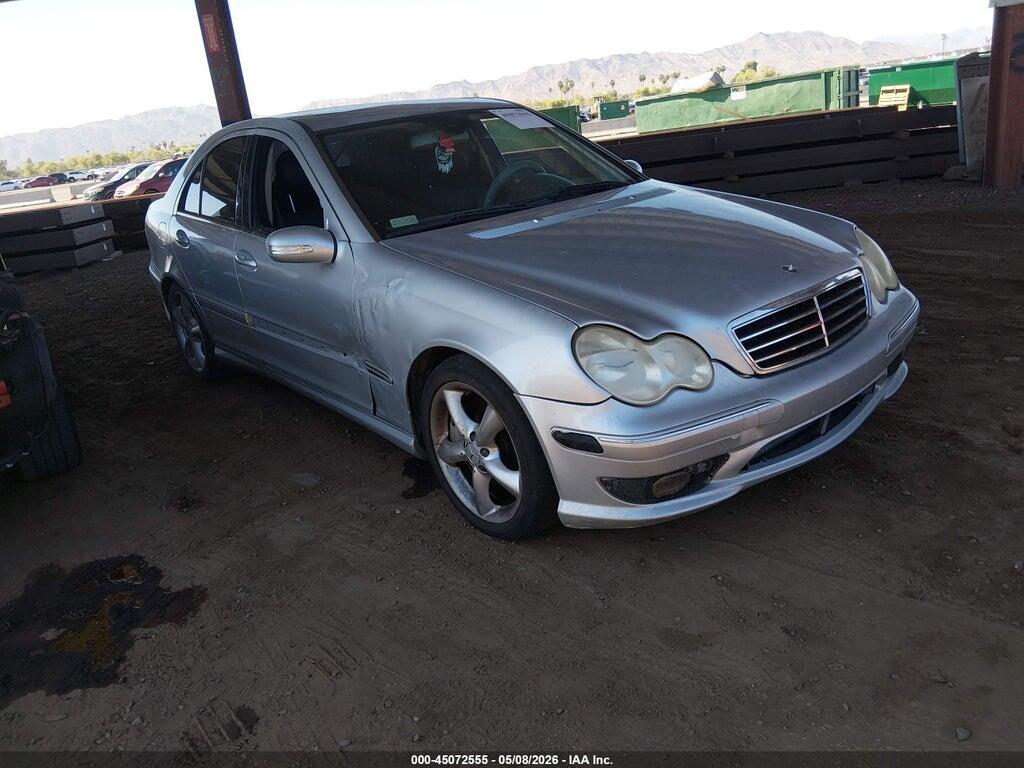 2006 MERCEDES-BENZ C-CLASS WDBRF52H96A913606