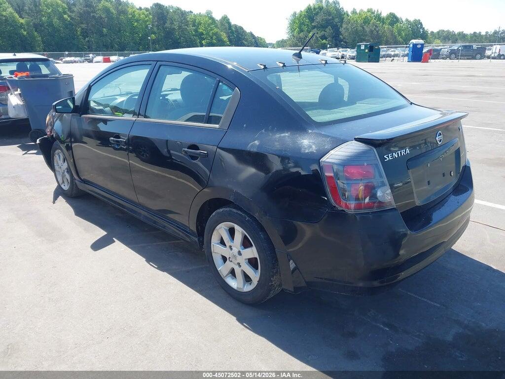 3N1AB6AP2CL609307 2012 NISSAN SENTRA photo no. 3