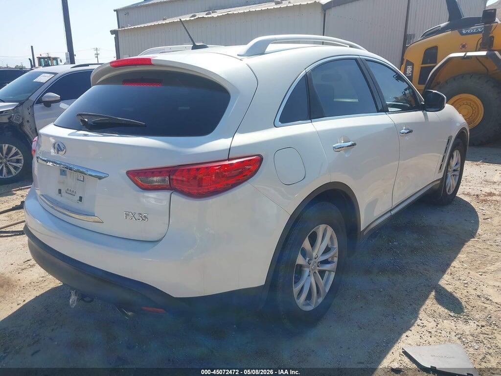 JNRAS18U39M101700 2009 INFINITI FX35 photo no. 4