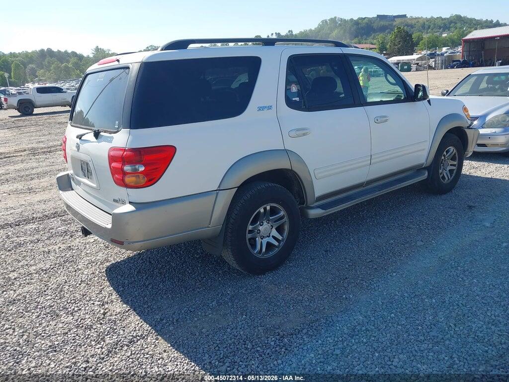 5TDZT34A94S229220 2004 TOYOTA SEQUOIA photo no. 4