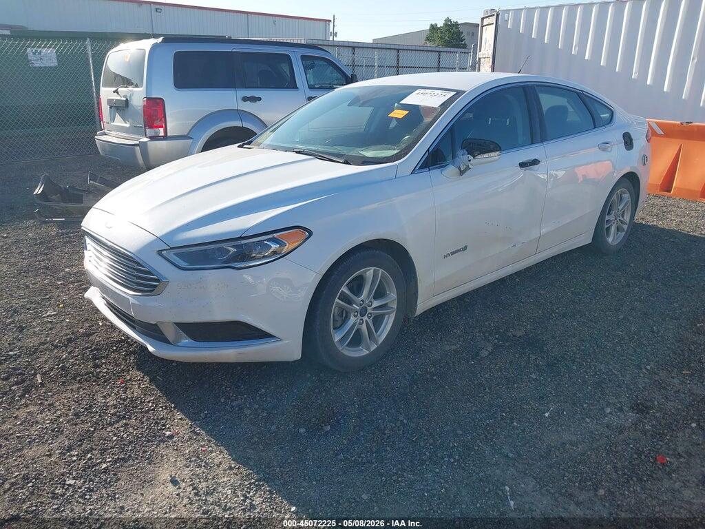 3FA6P0LU6JR171931 2018 FORD FUSION HYBRID photo no. 2