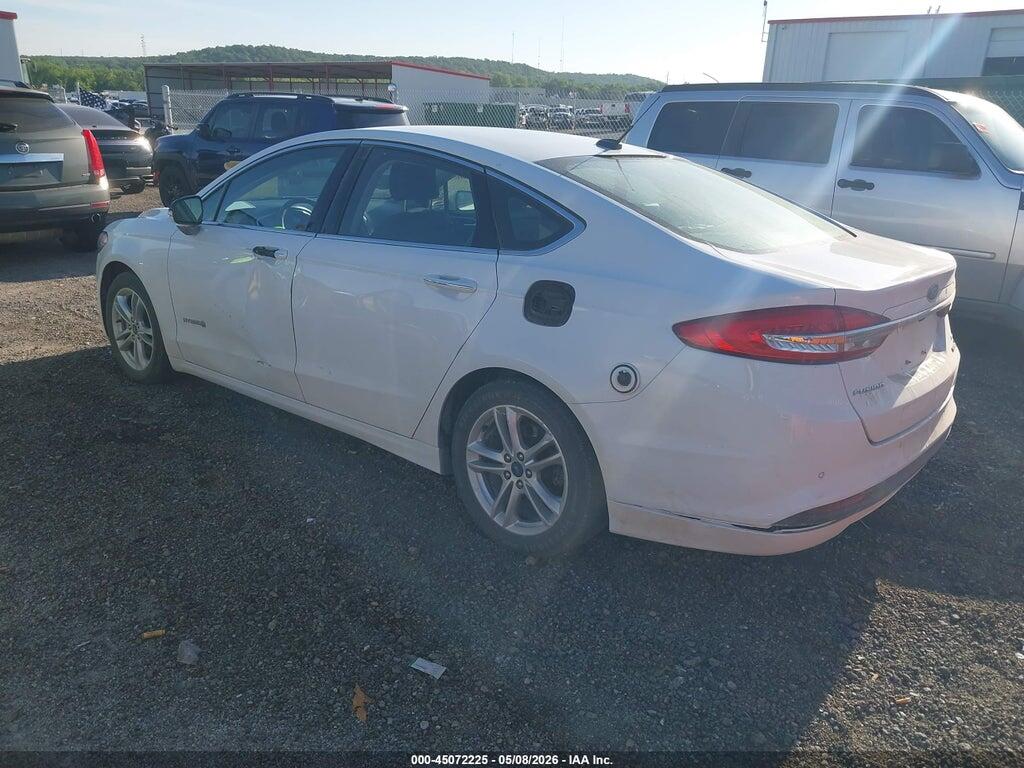 3FA6P0LU6JR171931 2018 FORD FUSION HYBRID photo no. 3