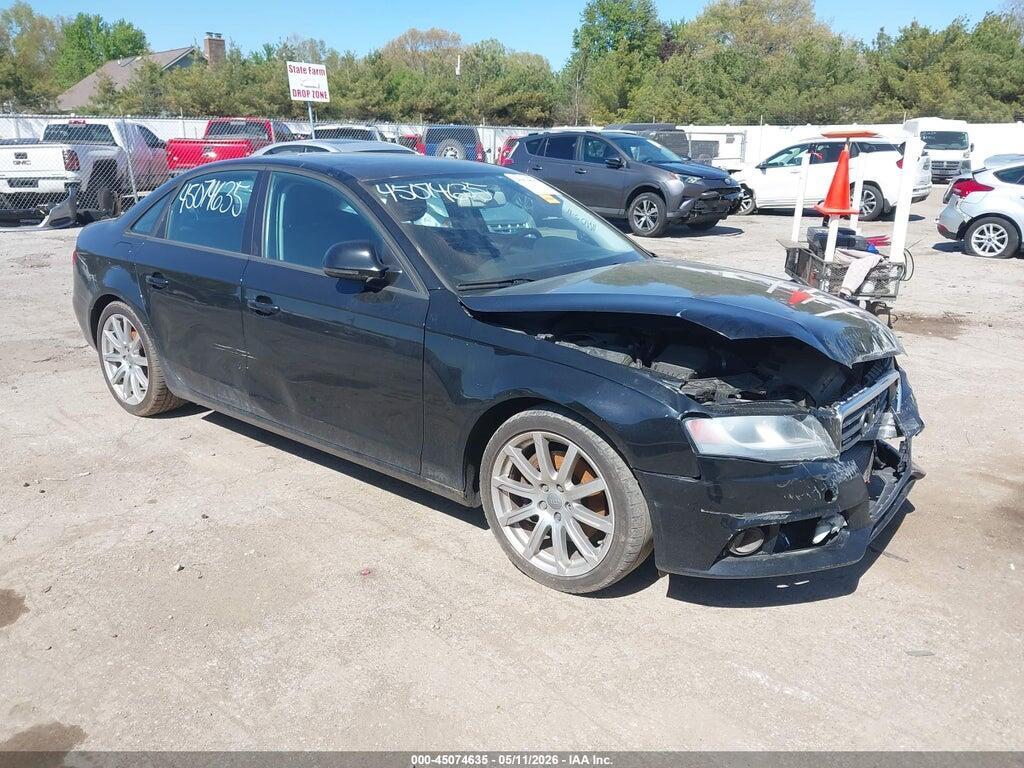 WAULF78K19N027733 2009 AUDI A4 photo no. 1
