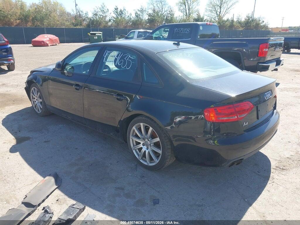 WAULF78K19N027733 2009 AUDI A4 photo no. 3