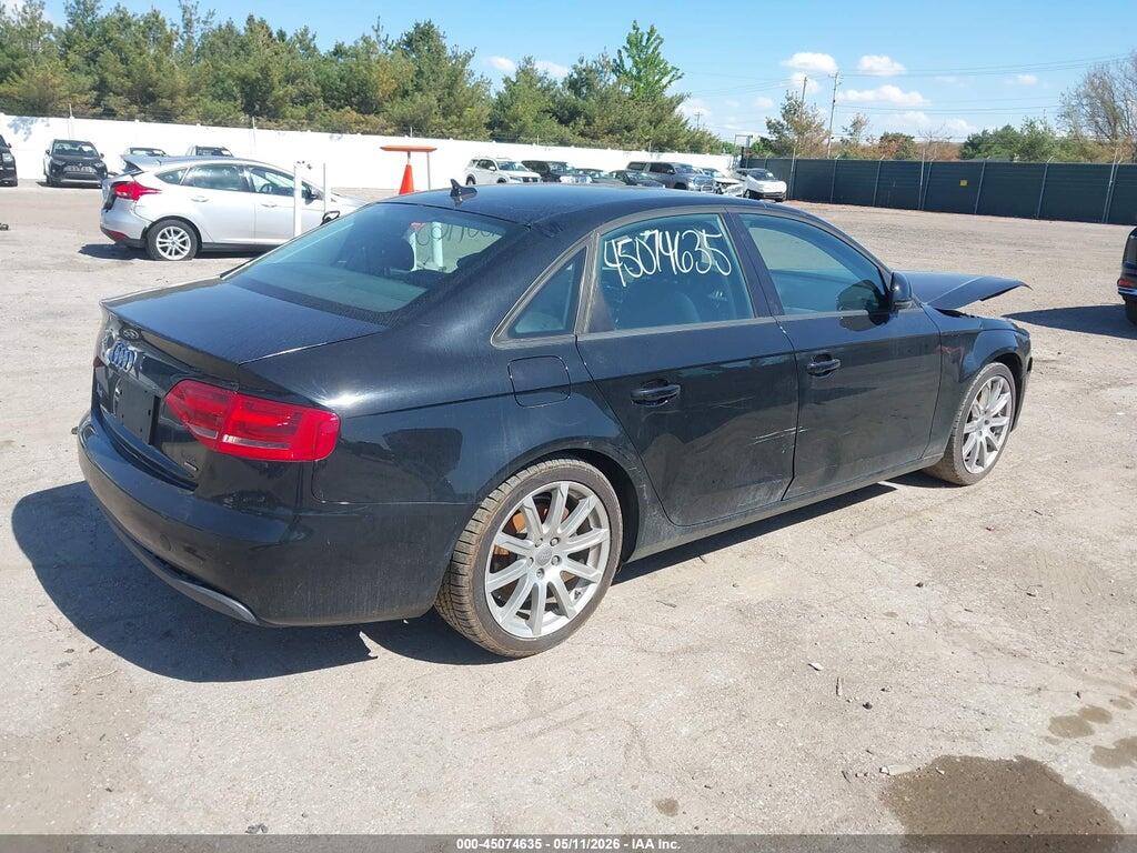 WAULF78K19N027733 2009 AUDI A4 photo no. 4
