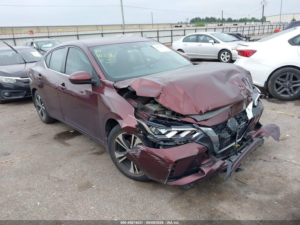 3N1AB8CV0NY306233 2022 NISSAN SENTRA photo no. 1
