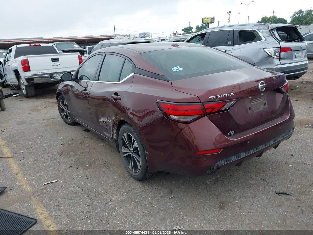 3N1AB8CV0NY306233 2022 NISSAN SENTRA photo no. 3