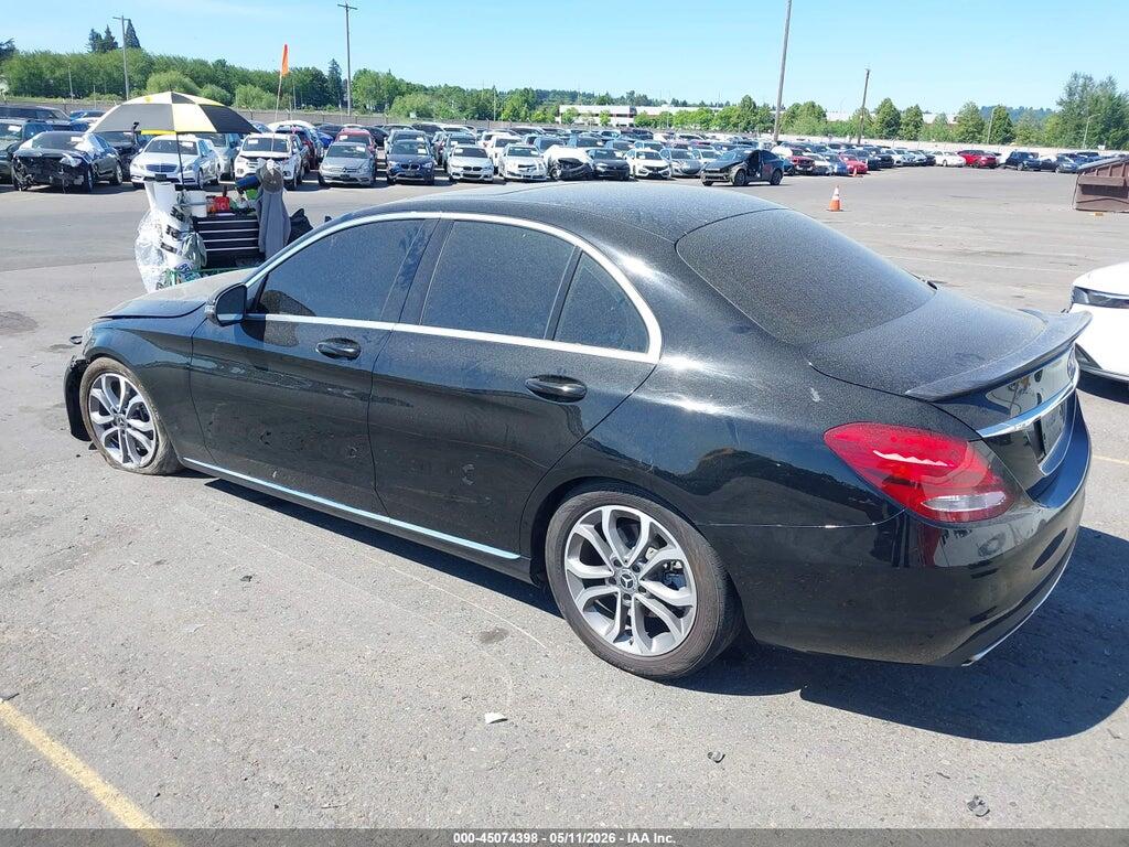 55SWF4JB7JU241586 2018 MERCEDES-BENZ C 300 photo no. 3