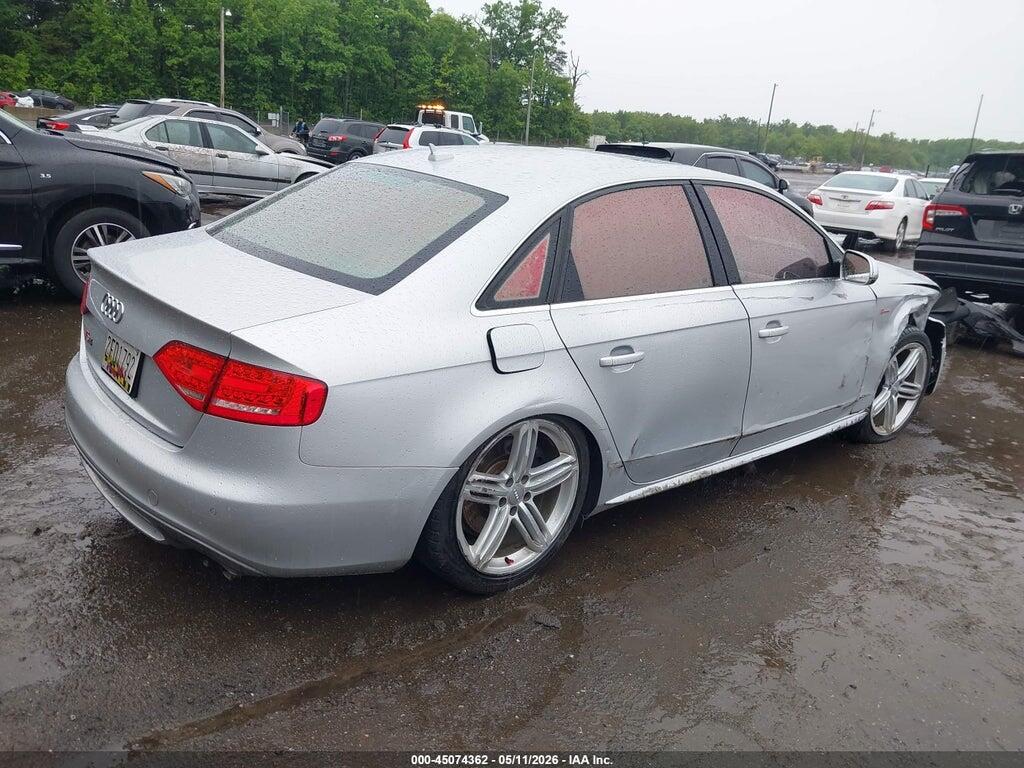 WAUKGBFLXCA065192 2012 AUDI S4 photo no. 4