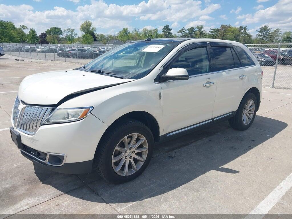 2LMDJ8JK1DBL13432 2013 LINCOLN MKX photo no. 2