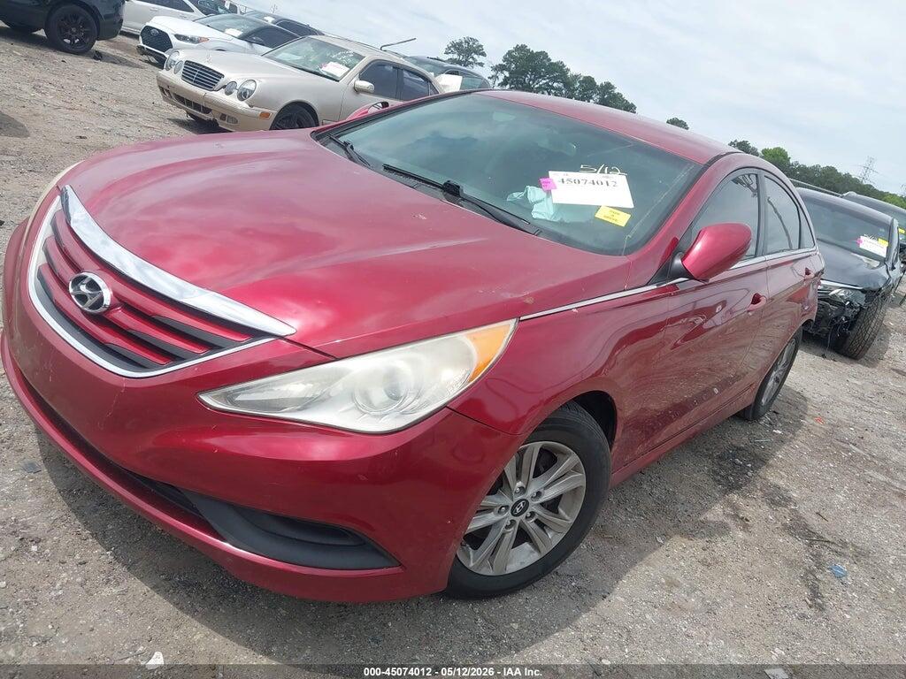 5NPEB4AC3EH840476 2014 HYUNDAI SONATA photo no. 2