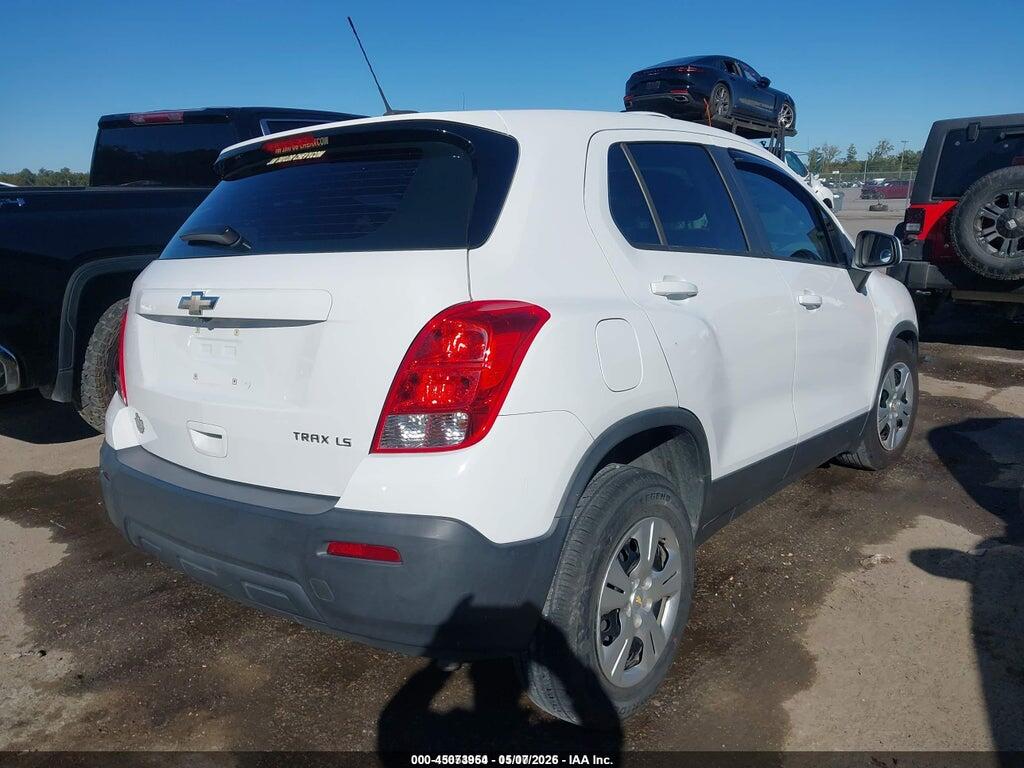 3GNCJKSB7GL258931 2016 CHEVROLET TRAX photo no. 4