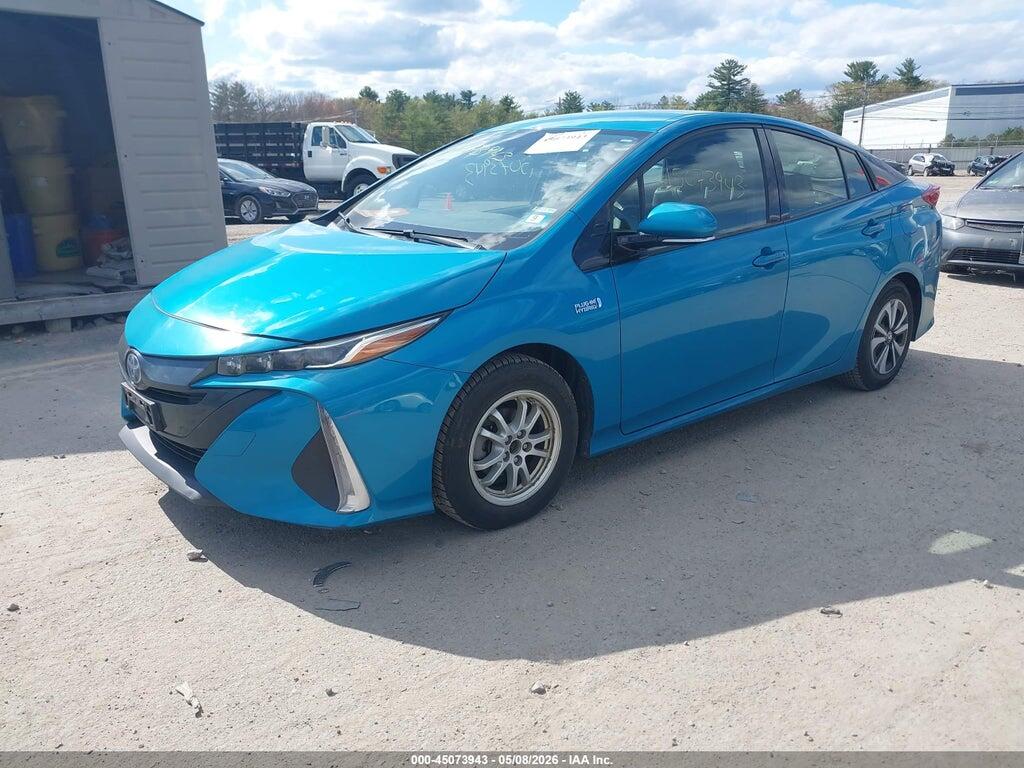 JTDKARFPXJ3078123 2018 TOYOTA PRIUS PRIME photo no. 2