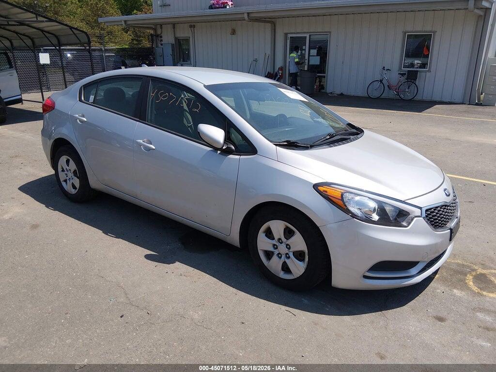 KNAFK4A60G5525648 2016 KIA FORTE photo no. 1