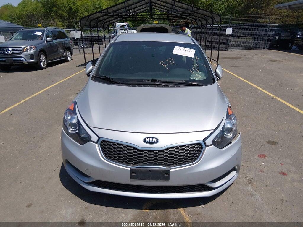 KNAFK4A60G5525648 2016 KIA FORTE photo no. 12