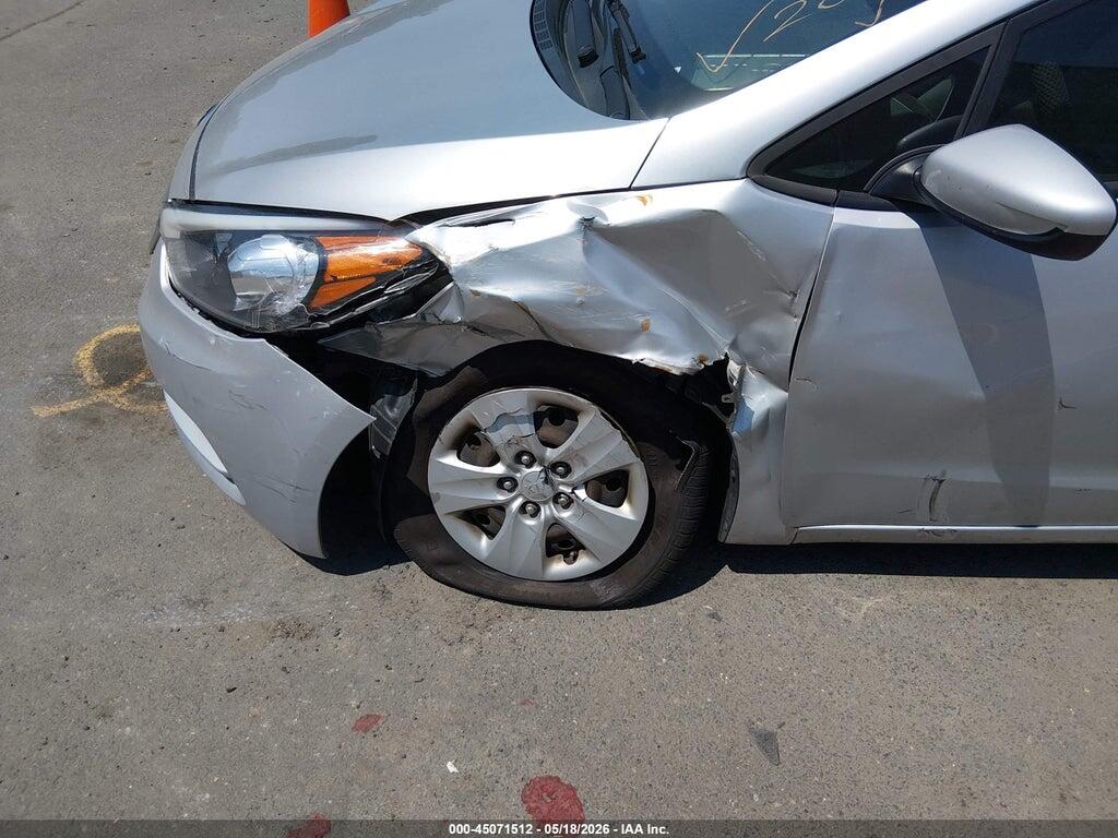 KNAFK4A60G5525648 2016 KIA FORTE photo no. 6