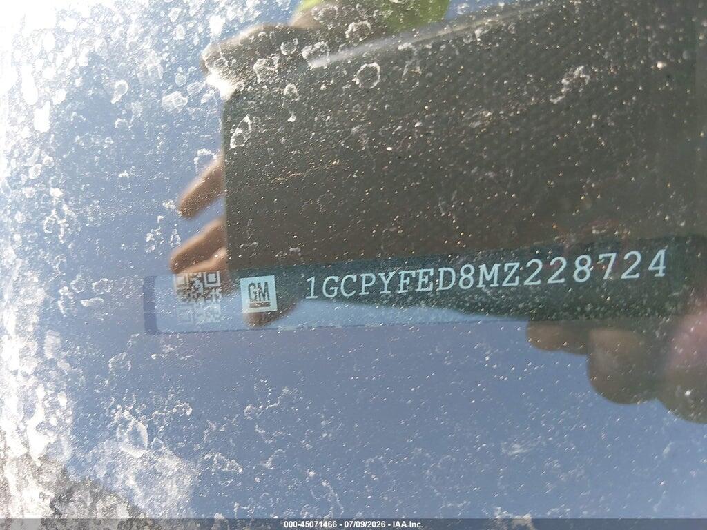 1GCPYFED8LZ313805 2020 CHEVROLET SILVERADO 1500 photo no. 9