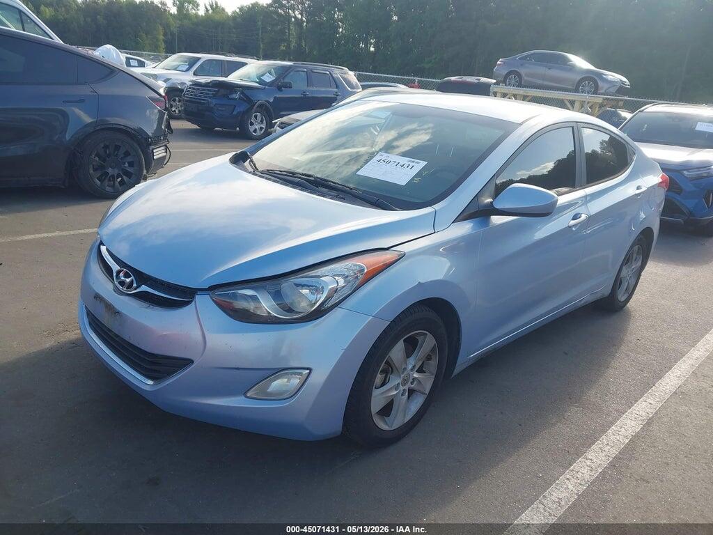 KMHDH4AE5DU845657 2013 HYUNDAI ELANTRA photo no. 2