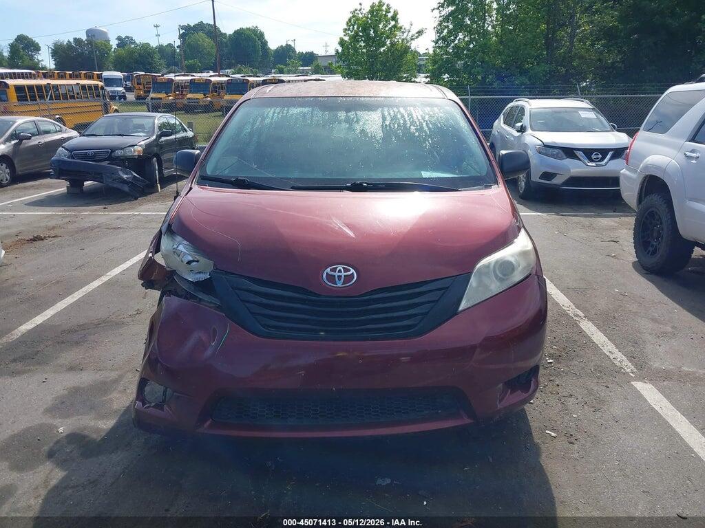 5TDZK3DC7CS247587 2012 TOYOTA SIENNA photo no. 12